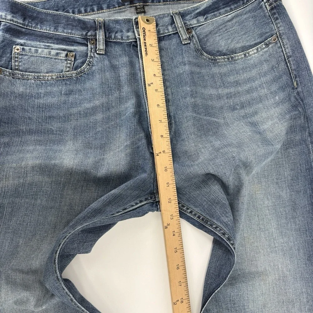 Banana Republic Men's Size 38‎ X 32 Slim Fit Denim Jeans Straight Leg